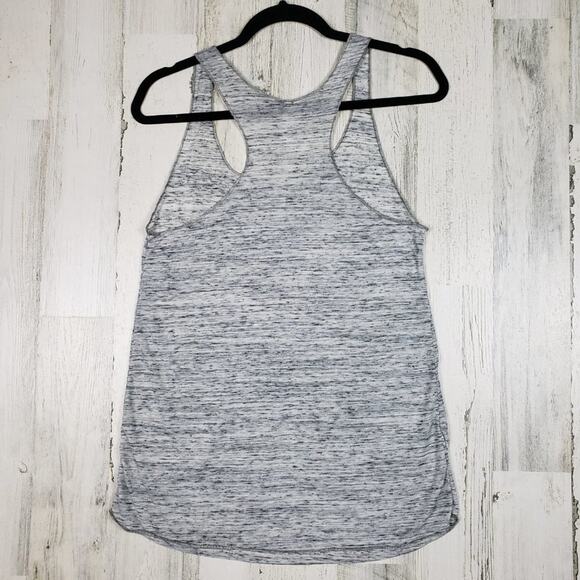 NWOT Over The Limit Apparel Racerback Gray & Black Tank Top Women's Size Medium - Picture 8 of 8